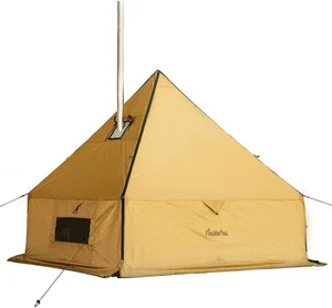 Camping Tente chaude avec Stove Jack Yurt Tente extérieure Tente murale Teepee