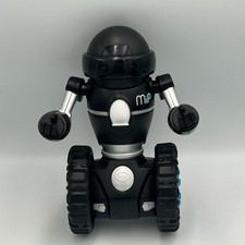 MIP WowWee Toy Coding Rolling Robot 0820 Black/Silver Smart App -Works 2013