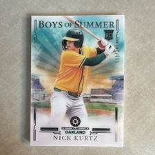 Panini Boys of Summer 2025 Nick Kurtz Athletics Rookie #40/249 Baseball