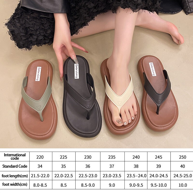 SAOLA Sandali donna infradito infradito infradito infradito estivi alla moda fondo piatto