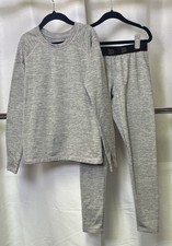 All in Motion girls Thermal Set gray and Pink medium 8 