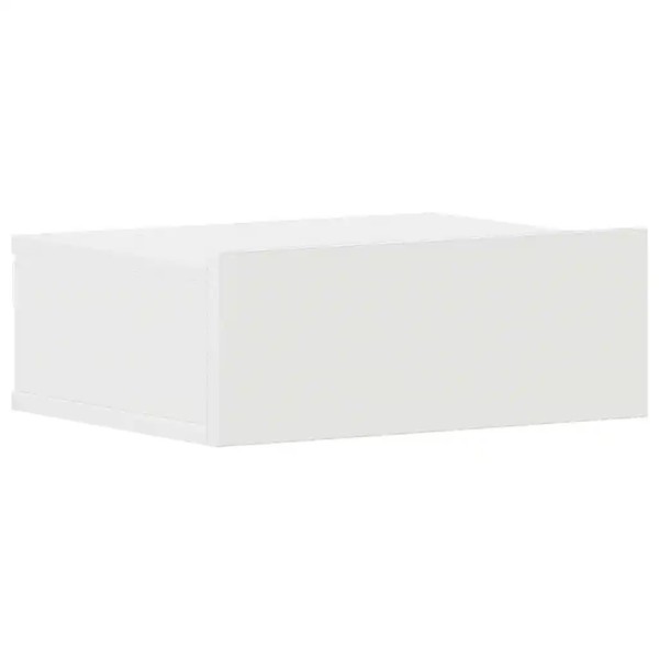 HäNgender Nachttisch Weiß 40X30X15 Cm Holzwerkstoff-image
