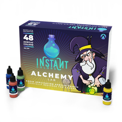 Scale75 Alchemy Lab 48 Acrylic Paint Set - Full Collection for Miniatures