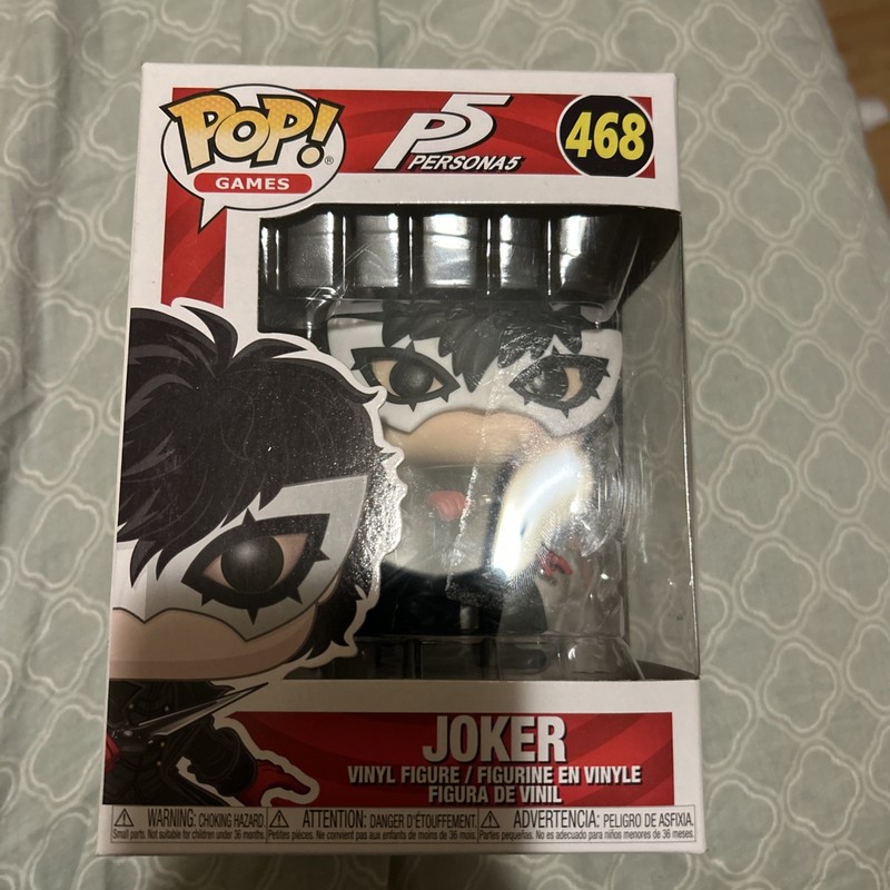 Funko Pop! Vinyl Persona 5 Joker #468 Games Video Game Figure Standard