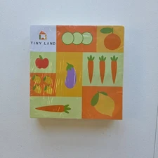 Tiny Land Wooden Play Food Sets for Kids Kitchen - 100% Wood 43 Pieces Kids... 