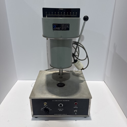 ICI CONE AND PLATE VISCOMETER RESEARCH EQUIPMENT Used