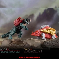 Transformation toys DR.Wu Extrme Warfare DW-E61M DW-E62M Figure Set Stock 6cm