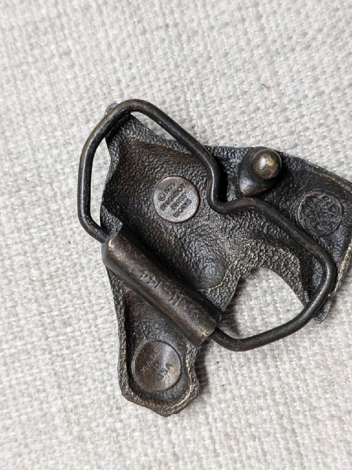 Hebilla de cinturón vintage años 70 CABEZA DE CABALLO ecuestre LATÓN MACIZO vaquero RODEO OCCIDENTAL Foto 3 de 4