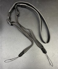 Fuji Fujifilm Instax Black Camera Neck Strap Adjustable with Quick Release Clean