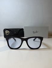 Ray-Ban Wayfarer Reverse RB0502S 6677/72 – Occhiali Da Sole Neri Lenti Blu Light