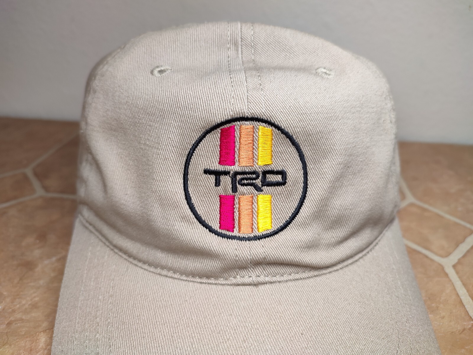 Hat TRD Adjustable Solid Cotton Canvas Back Toyot… - image 3