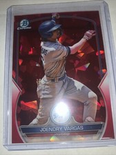 2023 Bowman Draft Sapphire #BDC-74 Joendry Vargas #BDC-74 Red # 5/5