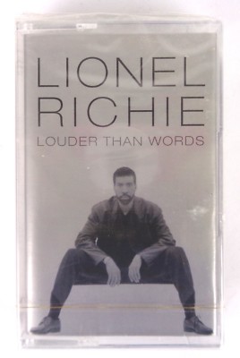 lionel richie ''louder than words'' polygram 1996 musikkassette neu versiegelt