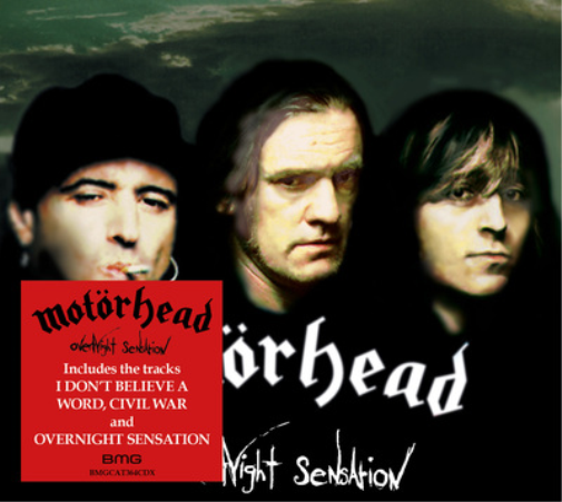 Motörhead Overnight Sensation (CD) Album Digipak