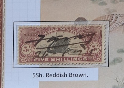 BEAUTIFUL Western Australia Long Swan Revenues. 4 Pgs. Lovely colln. ALL GENUINE - Picture 21 of 24