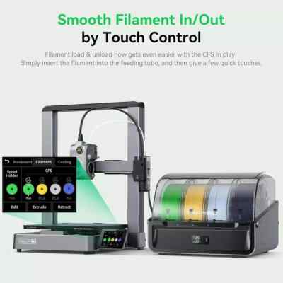 Creality Hi Combo 3D Printer Multi Color Printing with CFS 500mm/s Auto-Leveling