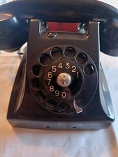 Telefono Fatme in bachilite nero modello DBHF 183