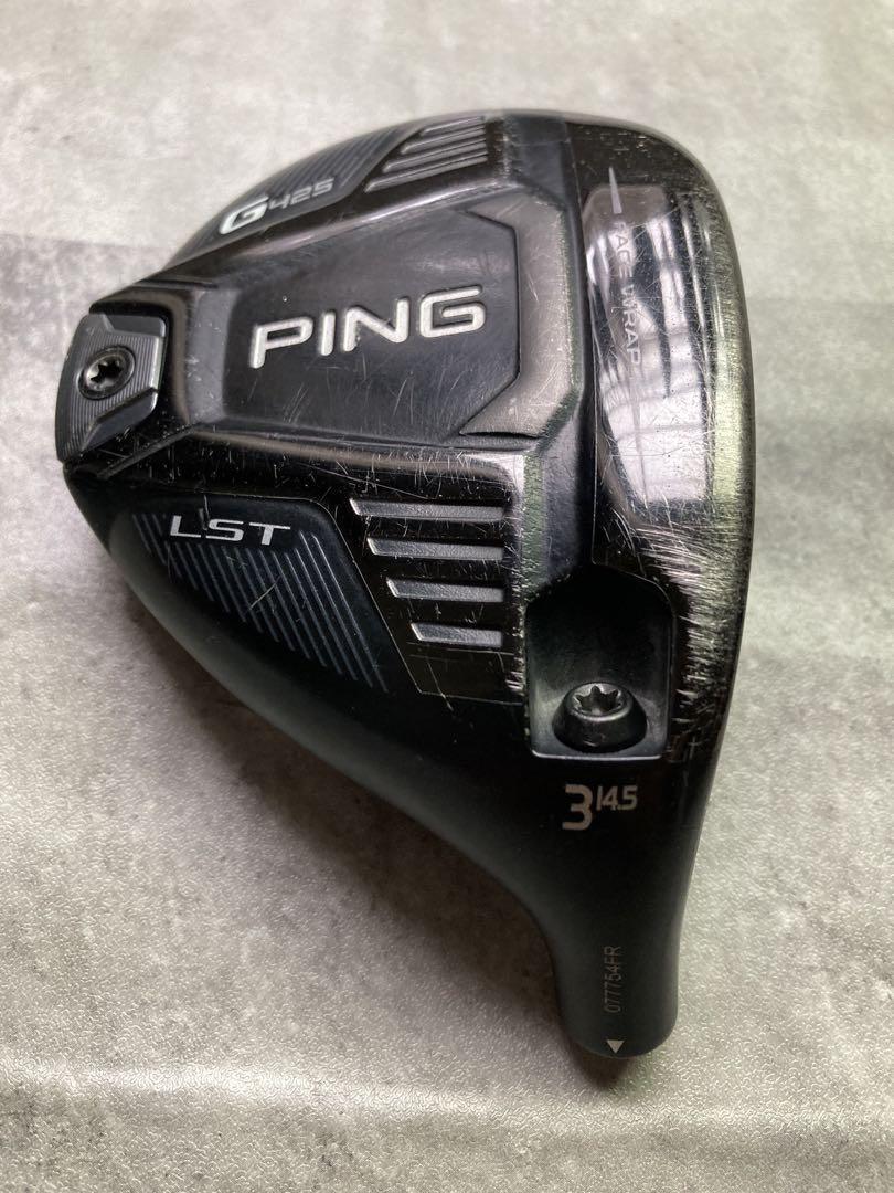 たーさん専用Ping G425 LST 3W PING G425 LST 3 Wood Head Only 14.5 Degree RH Fairway Golf