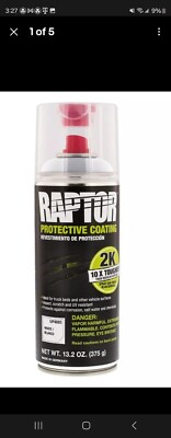 Raptor 2K White Spray-On Truck Bedliner Aerosol (13.2 oz)