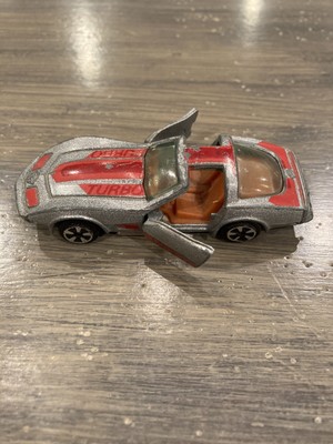 Vintage 1981 Kidco Die Cast Silver Chevrolet Corvette Stingray Turbo 1 64 Macao Ebay