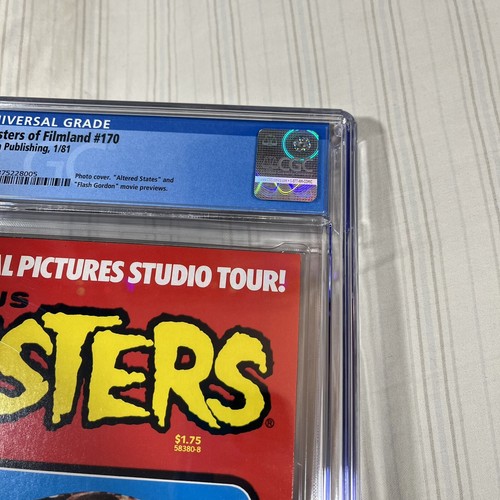 CGC 9.2! Famous Monsters of Filmland #170 Pub Master FLASH GORDON Cover 1981 - Picture 4 of 14