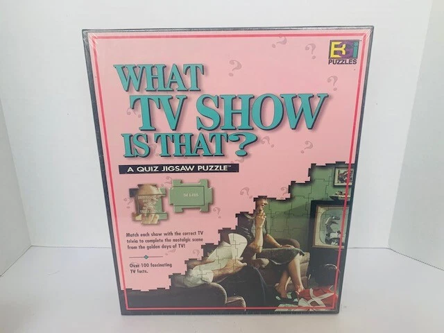 Rompecabezas De Colección BGI Sellado Quiz Game Trivia 252 piezas Qué programa de TV es Ese Nuevo en Caja Foto 2 de 4