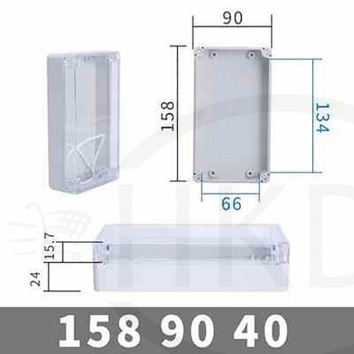 IP63 Waterproof Junction Box Enclosure Terminal Electric Cable Connector Outdoor - Picture 87 of 115
