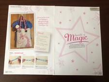 Gráfico de punto de cruz de unicornio **de una revista**