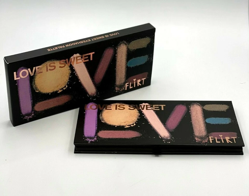 Flirt Cosmetics Love is Sweet Eyeshadow Palette BNIB 100% Authentic - Image 4 of 4