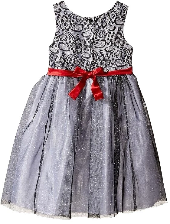 Vestidos negros de Navidad Para Niñas