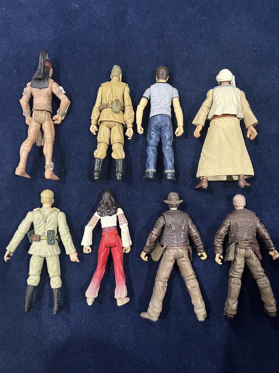2007 hasbro indiana jones action figures lot. Movies. Toys