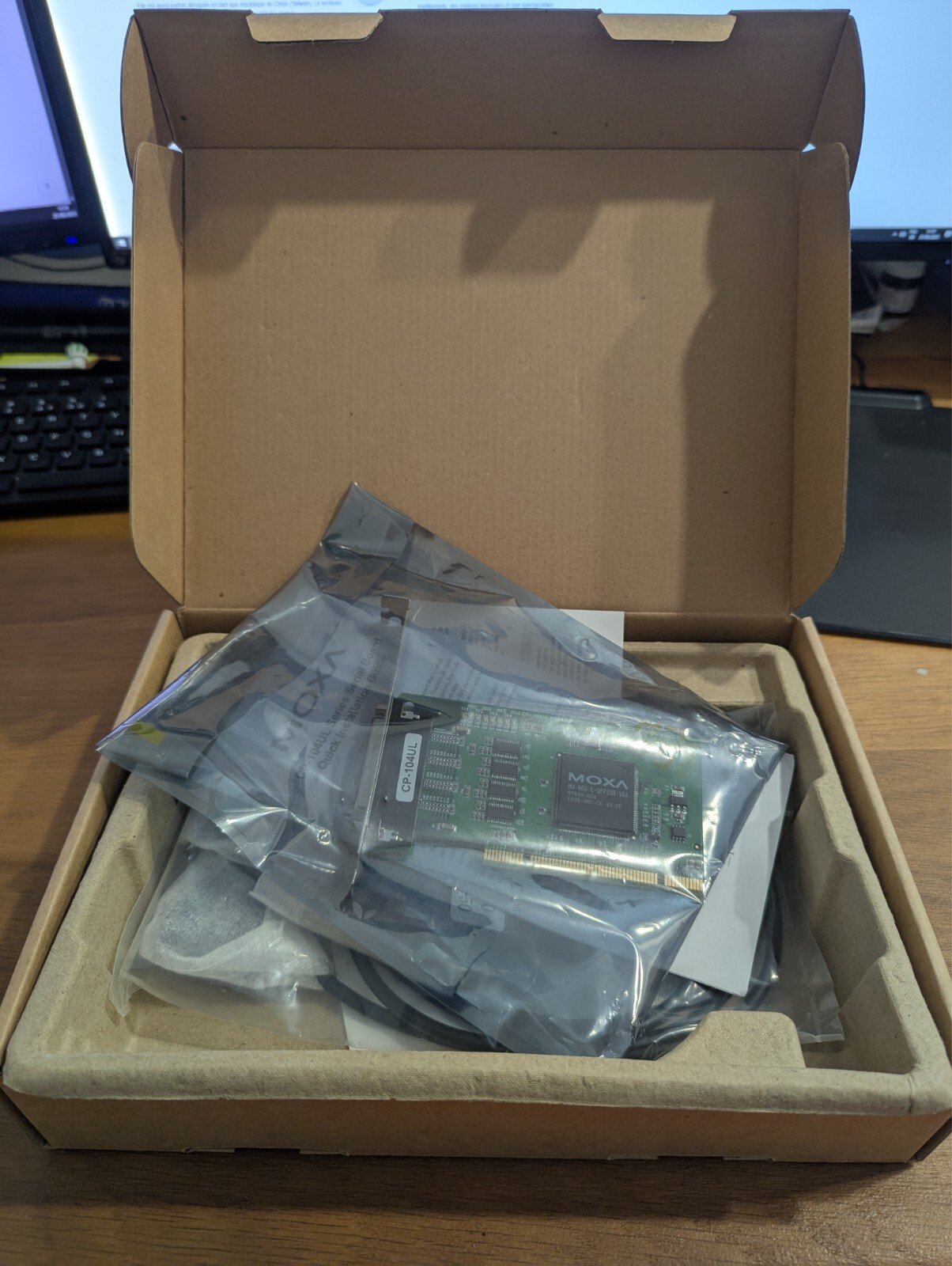 Moxa POS-104UL V2.2 carte PCI corrigeant les déconnexions de vos terminaux RS-232 DB9