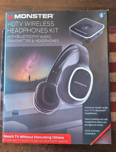 Wireless Bluetooth Headphones - Black 