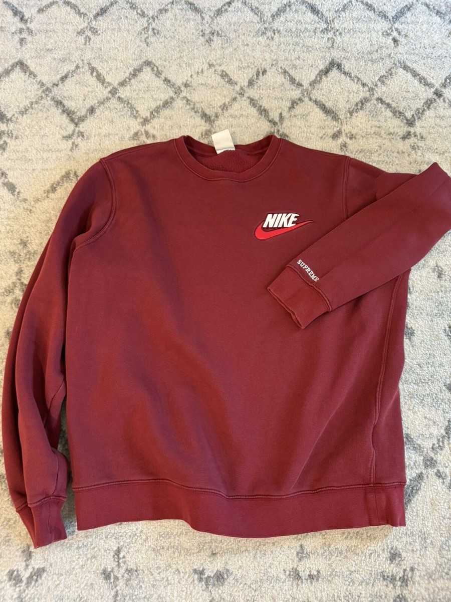 Nike x Supreme FW18 Crewneck | eBay Nike x Supreme FW18 Crewneck | eBay