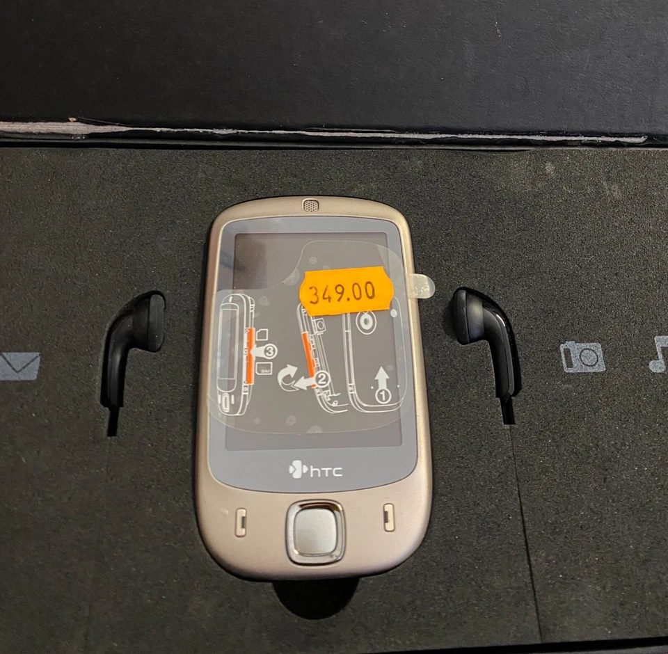 HTC Touch P3452  NUOVO CON GARANZIA ITALIA SILVER - Immagine 2 di 4