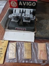 Vintage AVIGO FS-1 Film Splicer for 8mm  16mm Films w Box