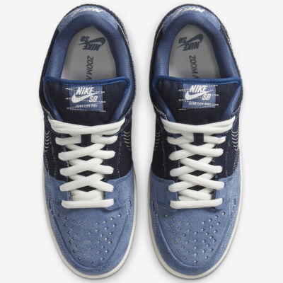Nike SB Dunk Low Sashiko Denim Gum Navy CV0316-400 Men's Size | eBay
