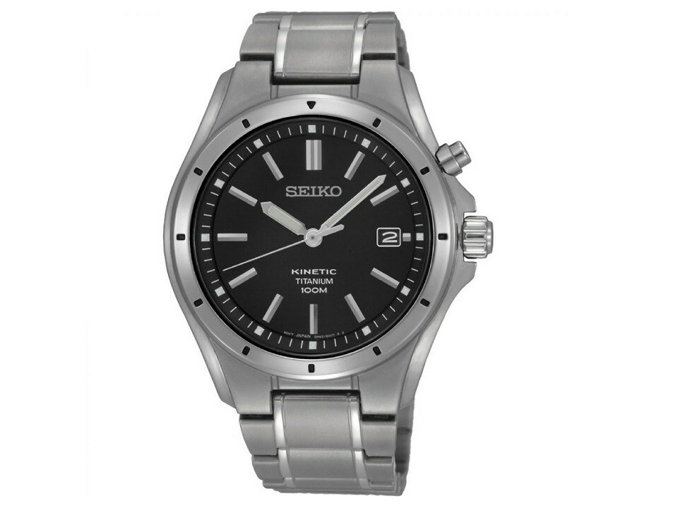 mens seiko titanium kinetic watch ska763p1