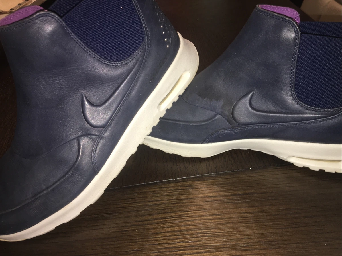 Nike air max clearance thea leather slip-on sneakers