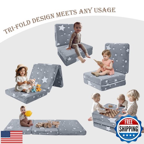 MeMoreCool Foldable Floor Mattress for Kids, Toddler Floor Nap Mat for Sleepi - Picture 2 of 5