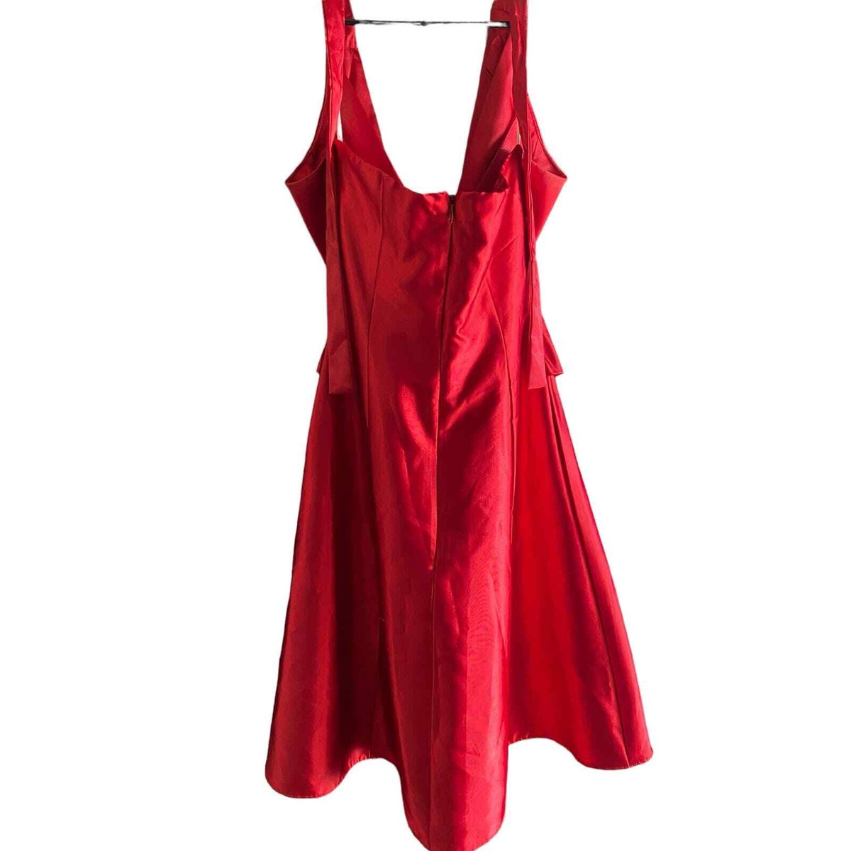 fiesta fashion red dress Red Strapless Tight Long Dress With Gathering At The Sides main image 1