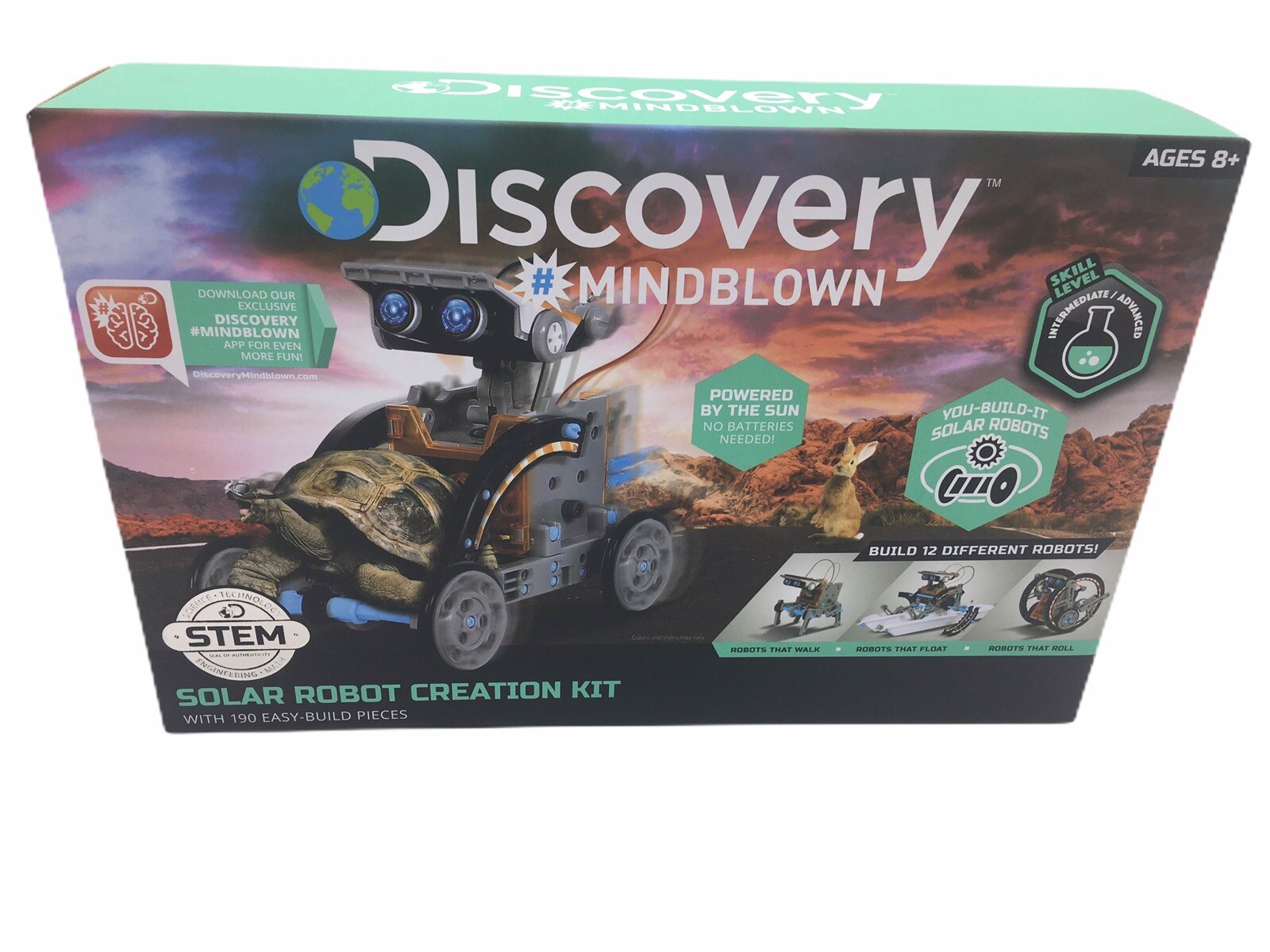 discovery mindblown solar robot creation kit