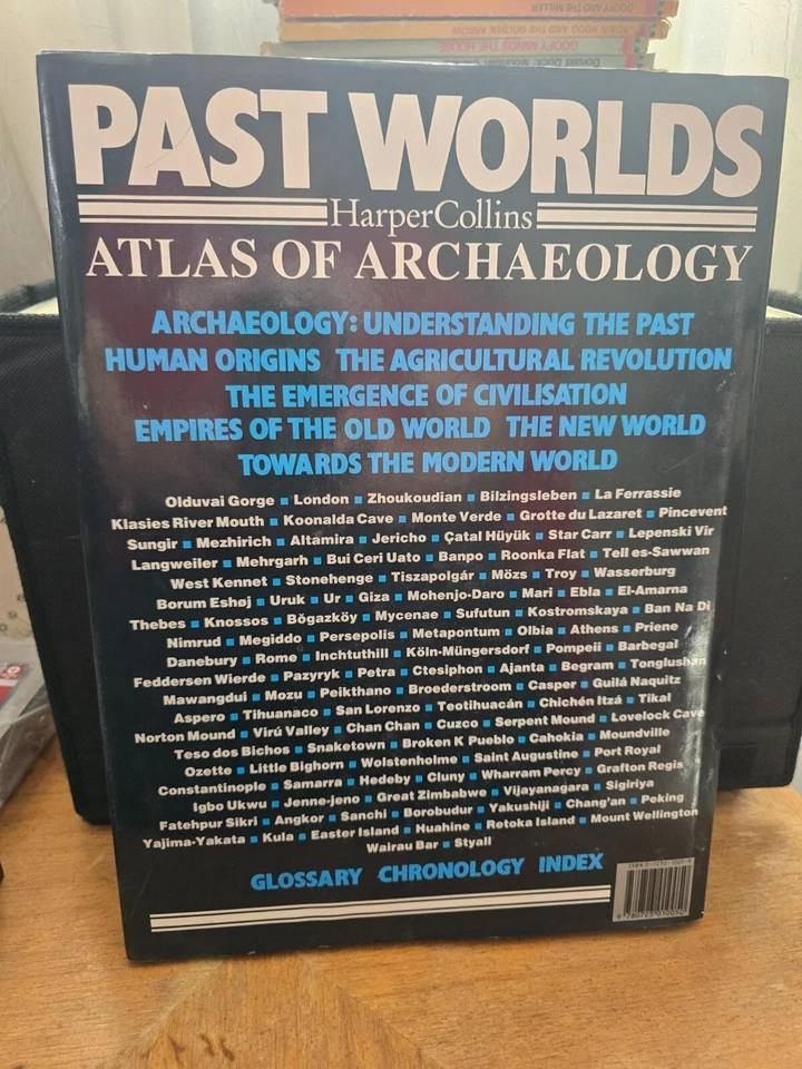Past Worlds Harper Collins Atlas of Archaelogy Colin Renfrew - Image 2 of 2