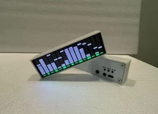 White LED Audio Level Indicator Pickup Rhythm Light Car Player Atmosphere Lamp 