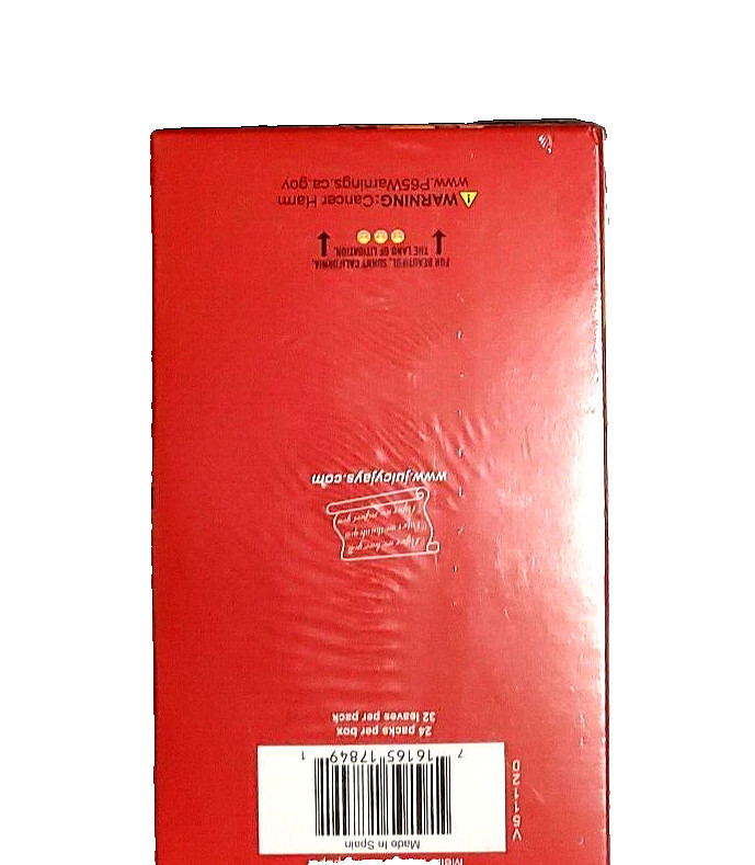 JUICY JAY S  rolling papers 24 Ct Box Mello Mango 1/1/4 size