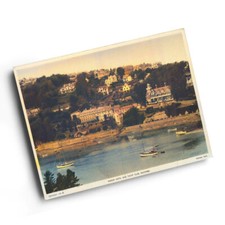 A6 PRINT - Vintage Devon - Marine Hotel and Yacht Club, Salcombe (bc)