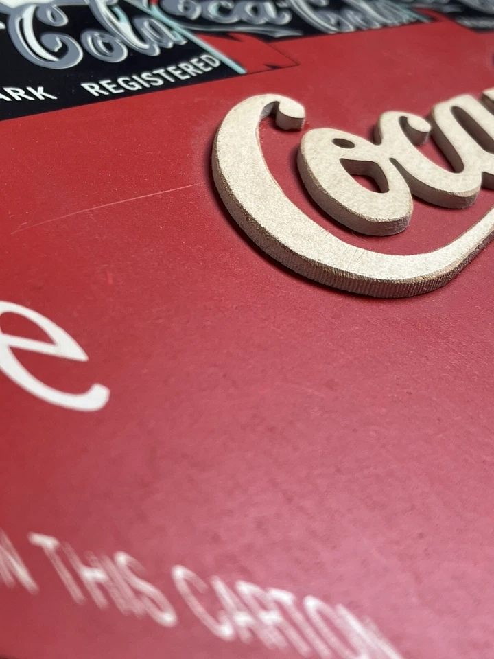 Vintage Coca-Cola Key Cabinet Sign; Key Holder House - Image 4 of 4