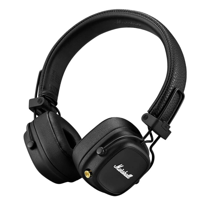 Casque Bluetooth Marshall Major IV Noir finition vinyle et design ergonomique - 3
