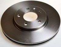 2X Denckermann Bremsscheibe B130500 FüR Chevrolet Opel Vauxhall