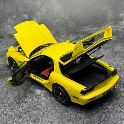 ミニカー 1/18 Mazda FD3S Mazda Speed Aspec Yellow PREORDER* Ignition Model 1:18 Initial D Mazda RX-7 Mazda Speed A